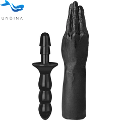 Рука для фистинга Doc Johnson Titanmen The Hand with Vac-U-Lock Compatible Handle, диаметр 6,9см
