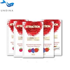 Пробник лубриканта с феромонами MAI ATTRACTION LUBS RED FRUITS (10 мл)