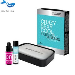 Подарочный набор Sensuva Crazy Sexy Cool: жидкий вибратор и бальзам для сосоков охлаждающие