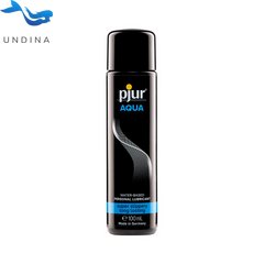Лубрикант на водной основе pjur Aqua 100 мл, эффект бархатистой кожи без прилипания