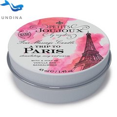 Массажная свечa Petits Joujoux - Paris - Vanilla and Sandalwood (43 мл) с афродизиаками